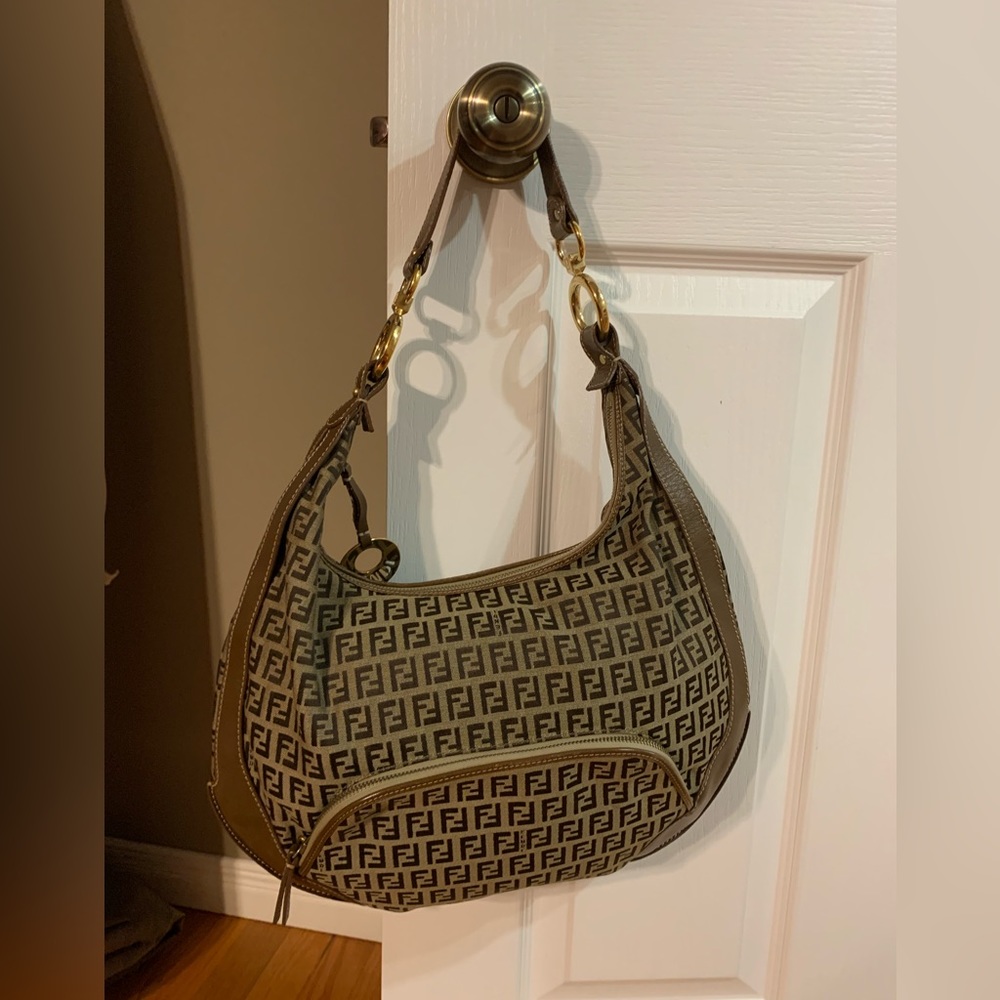 Authentic Fendi hobo bag